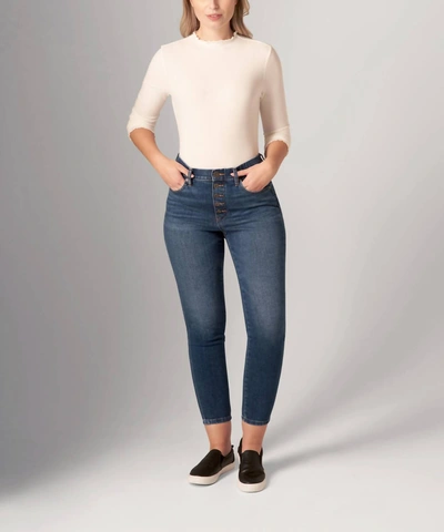 Jag Valentina Skinny Jean In Tribeca Blue In Multi