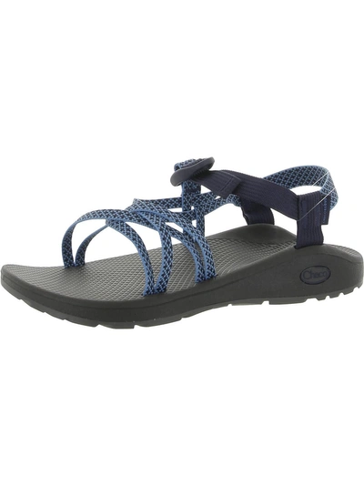 Chaco Womens Ankle Summer Strappy Sandals In Blue