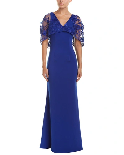 Carmen Marc Valvo Infusion Gown In Nocolor