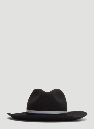 Flapper Melisa Fedora Hat In Black