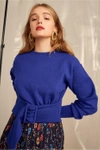 C/meo Collective The Moments Sweater In Cobalt