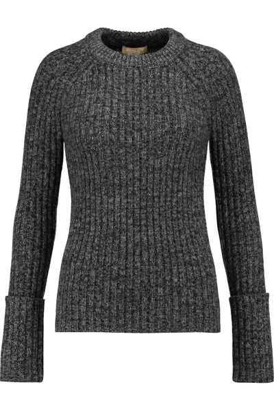 Michael Kors Ribbed Merino Wool-blend Sweater | ModeSens