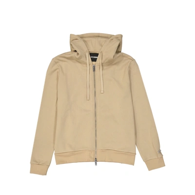 Les Hommes Hooded Sweatshirt In Beige