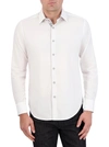 Robert Graham Wayfarer Long Sleeve Button Down Shirt In White