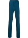 Calvin Klein 205w39nyc Contrasting Panelled Tailored Trousers In Blue
