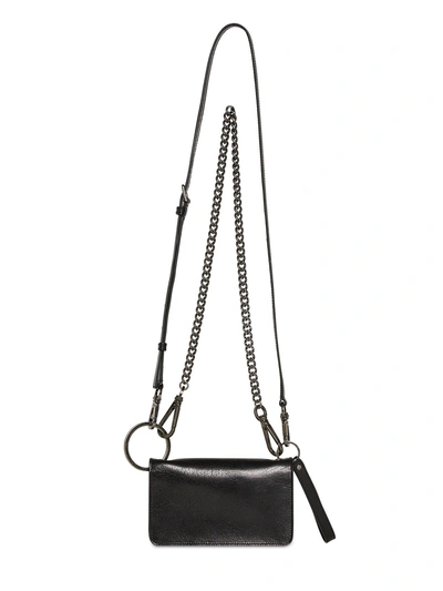 Dolce & Gabbana Shoulder Wallet Bag In Black