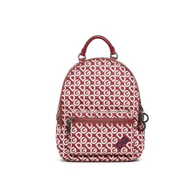 Dolce & Gabbana Volcano Backpack In Red