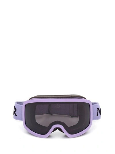 Moncler Sunglasses In Shiny Lilac