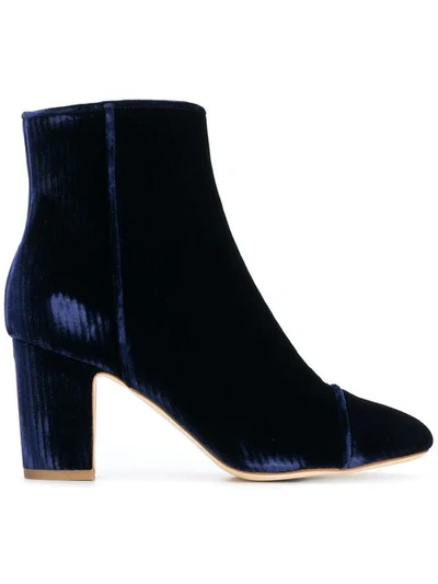 Polly Plume Ally Ankle Boots - Blue