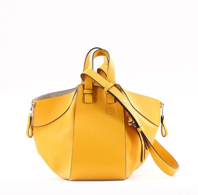 Loewe Hammock Bag In Yellow