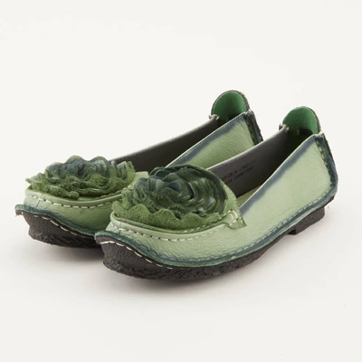 Spring Step Shoes Dezi Slip On Shoe In Green