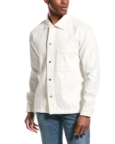 Frame Relaxed Shirt In White