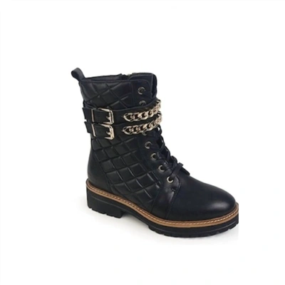 Vintage Havana Gwynne Boots In Black