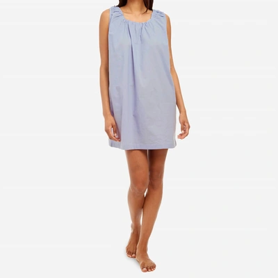 Honna Night Dress In Powder Blue