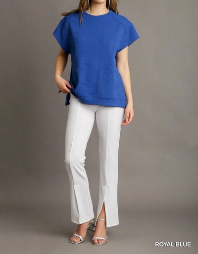 Umgee Close To Me Top In Royal In Blue