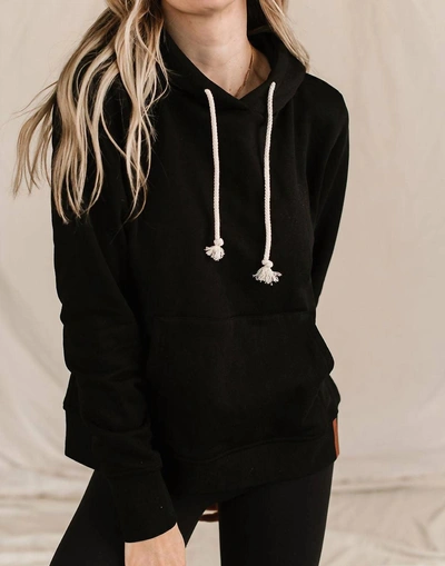 Ampersand Ave Staple Hoodie In Black