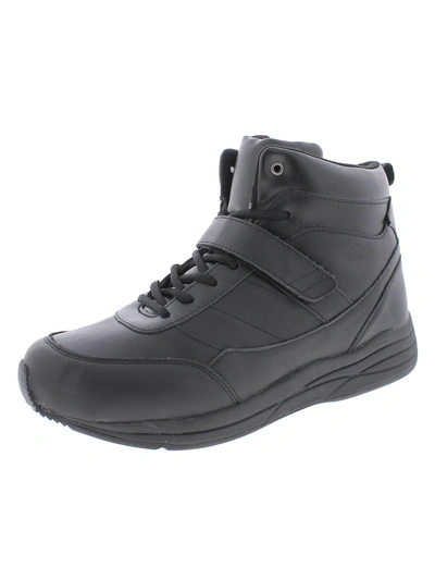 Drew Pulse Mens High Top Cushioned Athletic Shoes In Black