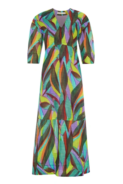 Marie Oliver Marlee Caftan In Tropadelic