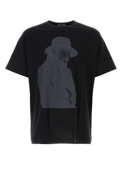 Yohji Yamamoto T-shirt In Black