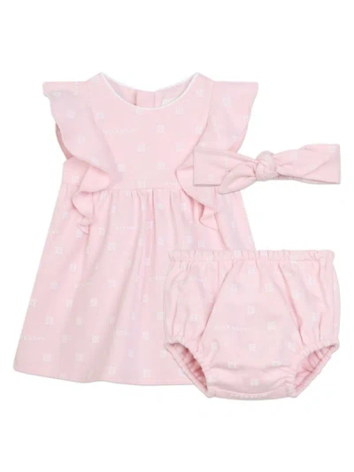 Givenchy Kids Set In Pink
