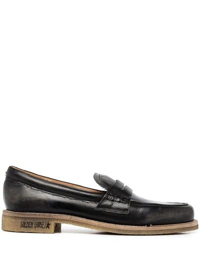 Golden Goose Jerry Loafers Shoes In Black