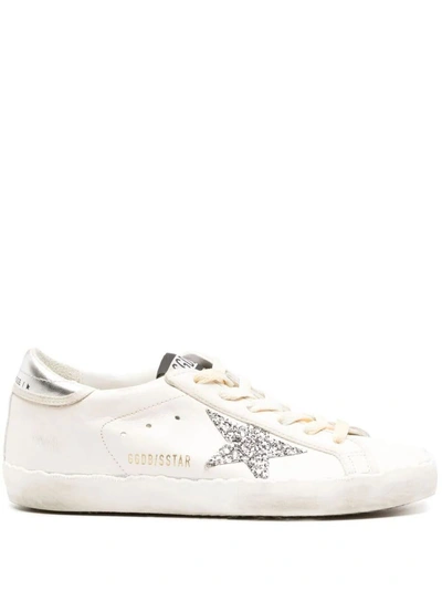 Golden Goose Super-star Sneakers Shoes In White