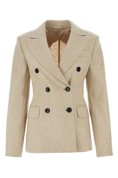 Max Mara Jackets And Vests In Beige O Tan