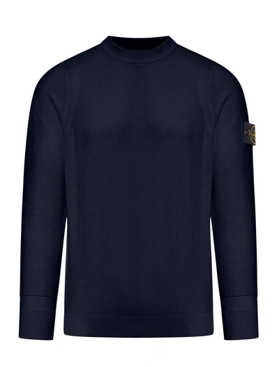 Stone Island Jumpers Blue