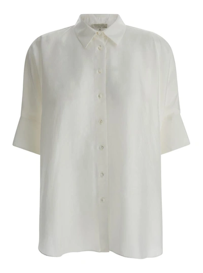 Antonelli Bassano Short Sleeves Shirt In White