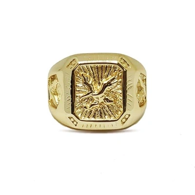 Serge Denimes Gold Eagle Ring