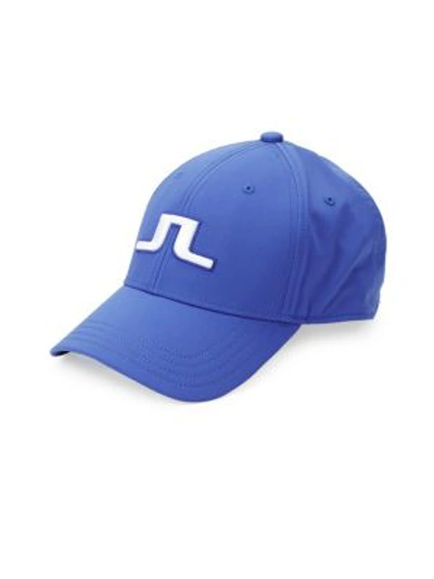 J. Lindeberg Golf Angus Tech Stretch Baseball Cap In Blue