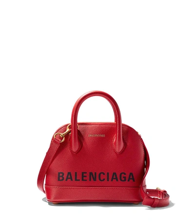 Balenciaga Top Handle Xxs Bag In Red