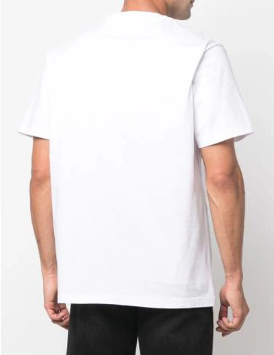 Golden Goose T-shirts And Polos In Optic White/ Black