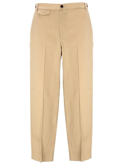 Gucci Trousers In Beige