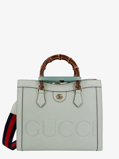 Gucci Woman Diana Woman Green Handbags