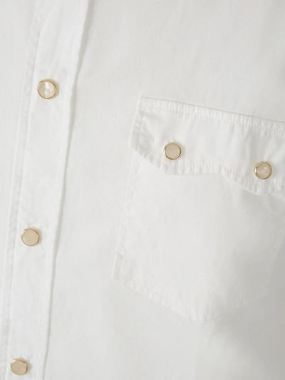 Lardini Plain Cotton Shirt In White