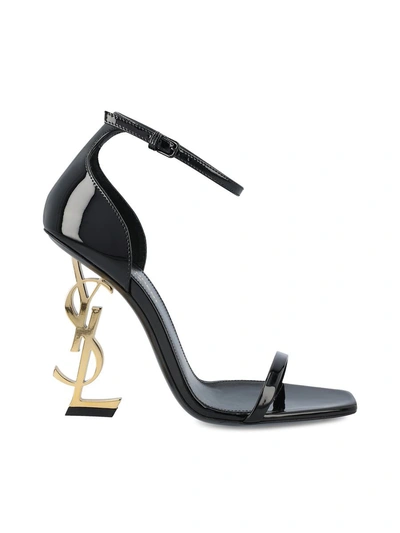 Saint Laurent Sandals In Black