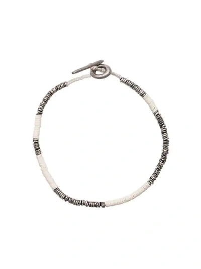 M Cohen Beaded Bracelet In White