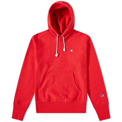 Champion Reverse Weave Classic Hoody In Red