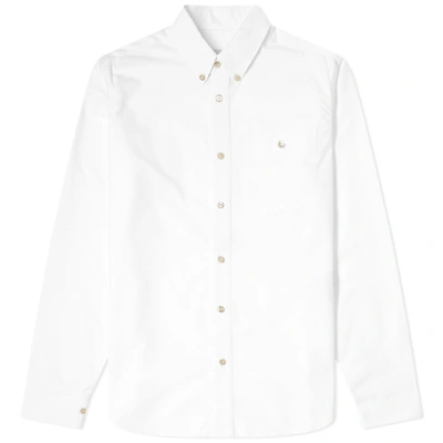 A Kind Of Guise Button Down Oxford Shirt In White