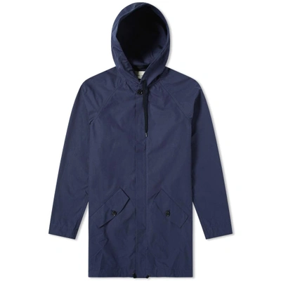 A Kind Of Guise Waterproof Classic Parka In Blue