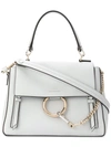 Chloé Medium Faye Day Bag In Grey