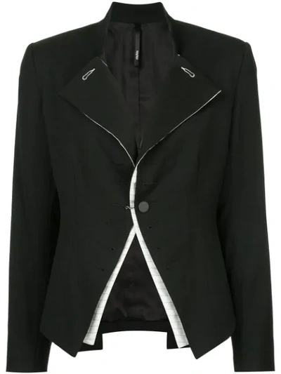 Taylor Duo Sequence Blazer In Black