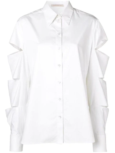 Christopher Kane Slash Shirt - White