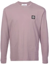 Stone Island Long Sleeve T-shirt - Pink