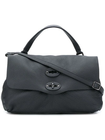 Zanellato Small Tote Bag In Black