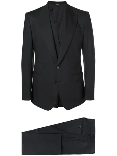 Dolce & Gabbana Three-piece Formal Suit - Black