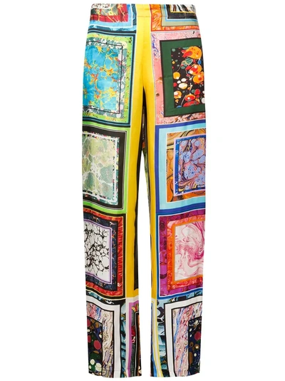 Rosie Assoulin Mosaic Printed Trousers