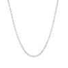 Aurate New York White Sapphire Tennis Necklace In Yellow