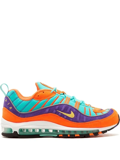 Nike Air Max 98 Qs Trainers In Yellow